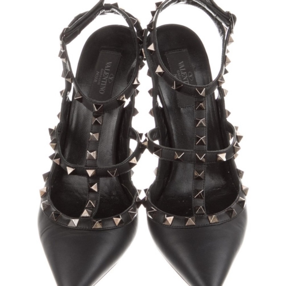 Valentino Garavani Rockstud t-strap - Picture 2 of 16